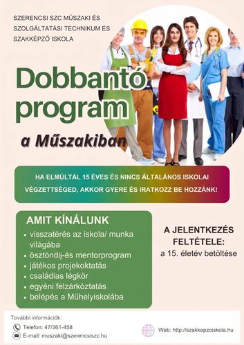 Dobbantó program a Műszakiban