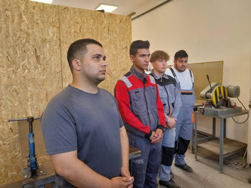 Szakmai vizsgát tettek a központifűtés- és gázhálózatrendszer-szerelő tanulók