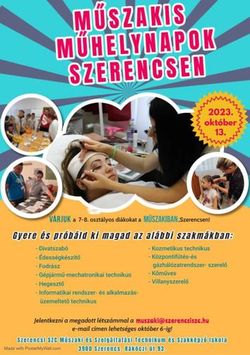 Műszakis Műhelynapok Szerencsen